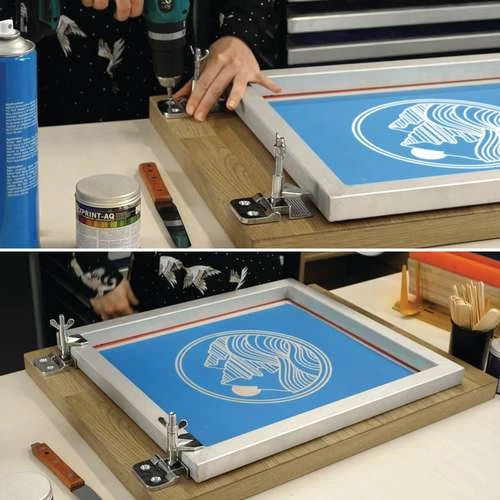 2-piece Frame Clamp Set For Hand Printing. 6 2-piece Frame Clamp Set For Hand Printing. - Image 4