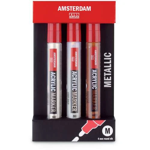 Amsterdam Acrylic Marker Sets 5 Amsterdam Acrylic Marker Sets - Image 3