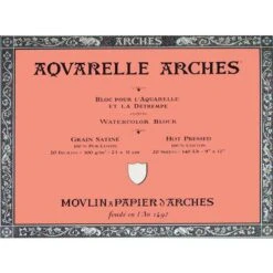 Arches Aquarelle Watercolour Blocks/Pads -CLAIREFONTAINE || Canson || Golden Shop ArchesAquarelleWatercolourBlocks2FPads 2