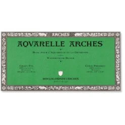 Arches Aquarelle Watercolour Blocks/Pads -CLAIREFONTAINE || Canson || Golden Shop ArchesAquarelleWatercolourBlocks2FPads 3