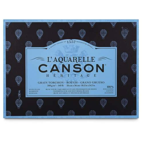 CANSON® | Héritage Watercolour Pads/Blocks — 300 Gsm 6 CANSON® | Héritage Watercolour Pads/Blocks — 300 Gsm - Image 4