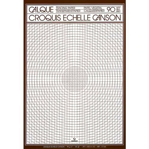 Canson Highly Transparent Tracing Paper Pads 5 Canson Highly Transparent Tracing Paper Pads - Image 3