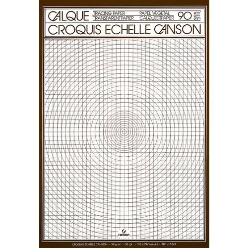 Canson Highly Transparent Tracing Paper Pads 6 Canson Highly Transparent Tracing Paper Pads - Image 4