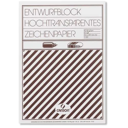 Canson Highly Transparent Tracing Paper Pads 3 Canson Highly Transparent Tracing Paper Pads