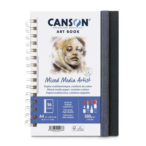 Canson Mixed Media Artist Art Books 5 Canson Mixed Media Artist Art Books - Image 3