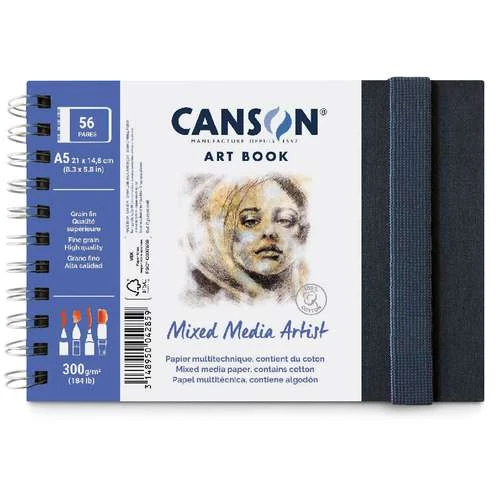 Canson Mixed Media Artist Art Books 3 Canson Mixed Media Artist Art Books