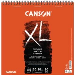 Canson XL Croquis Spiral Sketch Pads -CLAIREFONTAINE || Canson || Golden Shop CansonXLCroquisSpiralSketchPads 4