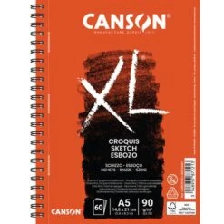 Canson XL Croquis Spiral Sketch Pads -CLAIREFONTAINE || Canson || Golden Shop CansonXLCroquisSpiralSketchPads 5