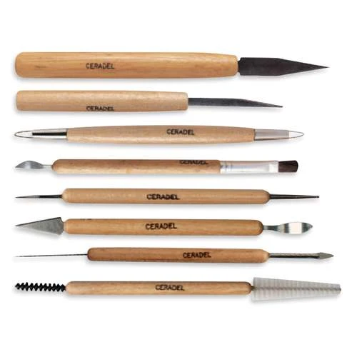 Ceradel Pottery Tool Set 3 Ceradel Pottery Tool Set