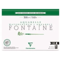 Clairefontaine | Fontaine Extra Rough Watercolour Paper — Various Formats -CLAIREFONTAINE || Canson || Golden Shop Clairefontaine7CFontaineExtraRoughWatercolourPaperE28094variousformats 2