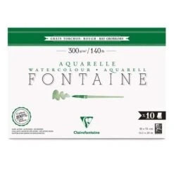 Clairefontaine | Fontaine Extra Rough Watercolour Paper — Various Formats -CLAIREFONTAINE || Canson || Golden Shop Clairefontaine7CFontaineExtraRoughWatercolourPaperE28094variousformats 4