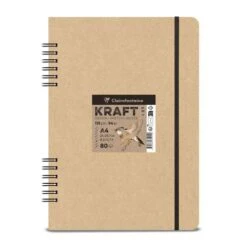 Clairefontaine | Kraft Natural Sketchbooks — Double Spiral