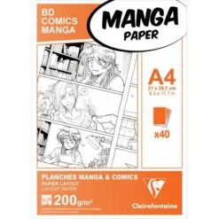 Clairefontaine BD Comics Manga Storyboard Pads -CLAIREFONTAINE || Canson || Golden Shop ClairefontaineBDComicsMangaStoryboardPads 5