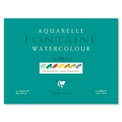 Clairefontaine Fontaine Cloud Texture Watercolour Blocks -CLAIREFONTAINE || Canson || Golden Shop ClairefontaineFontaineCloudTextureWatercolourBlocks 2