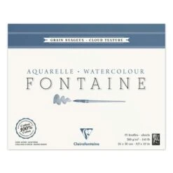 Clairefontaine Fontaine Cloud Texture Watercolour Blocks