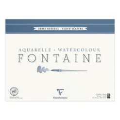 Clairefontaine Fontaine Cloud Texture Watercolour Blocks -CLAIREFONTAINE || Canson || Golden Shop ClairefontaineFontaineCloudTextureWatercolourBlocks 5