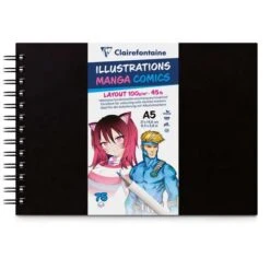 Clairefontaine Illustrations Manga Comic Books