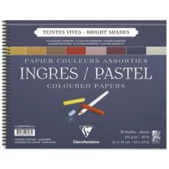 Clairefontaine Ingres Spiral Pastel Pad