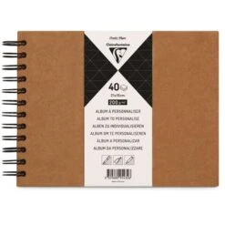 Clairefontaine Kraft Paper Sketchbook -CLAIREFONTAINE || Canson || Golden Shop ClairefontaineKraftPaperSketchbook 2