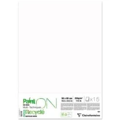 Clairefontaine Paint On Multi Technique Recycled Paper 13 Clairefontaine Paint On Multi Technique Recycled Paper -CLAIREFONTAINE || Canson || Golden Shop ClairefontainePaintOnMultiTechniqueRecycledPaper 5