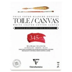 Clairefontaine Ready To Paint Canvas Pads 11 Clairefontaine Ready To Paint Canvas Pads -CLAIREFONTAINE || Canson || Golden Shop ClairefontaineReadytoPaintCanvasPads 3