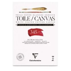 Clairefontaine Ready To Paint Canvas Pads 12 Clairefontaine Ready To Paint Canvas Pads -CLAIREFONTAINE || Canson || Golden Shop ClairefontaineReadytoPaintCanvasPads 4