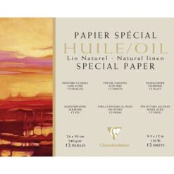 Clairefontaine Special Oil Painting Paper -CLAIREFONTAINE || Canson || Golden Shop ClairefontaineSpecialOilPaintingPaper 4