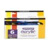 Daler-Rowney Graduate Acrylic Primary Set - 75ml Tubes -CLAIREFONTAINE || Canson || Golden Shop Daler RowneyGraduateAcrylicPrimarySet 75mltubes