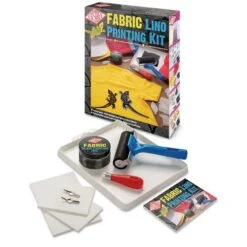 Essdee Fabric Lino Printing Kit -CLAIREFONTAINE || Canson || Golden Shop EssdeeFabricLinoPrintingKit 2