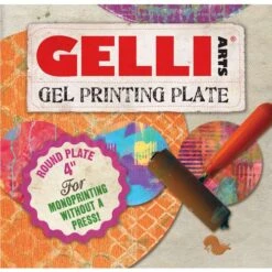 GELLI ARTS® | Gel Printing Plate — Circular -CLAIREFONTAINE || Canson || Golden Shop GELLIARTSC2AE7CGelPrintingPlateE28094circular 2