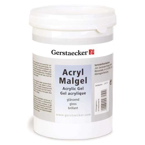 GERSTAECKER | Gel Medium — Acrylic Based 4 GERSTAECKER | Gel Medium — Acrylic Based - Image 2