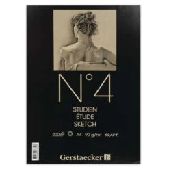 Gerstaecker No. 4 Kraft Paper Sketch Pads -CLAIREFONTAINE || Canson || Golden Shop GerstaeckerNo.4KraftPaperSketchPads 2
