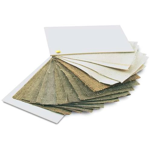 Gerstaecker Unprimed Canvas Sample Booklet 3 Gerstaecker Unprimed Canvas Sample Booklet