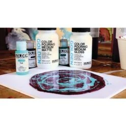 Golden Color Gloss Pouring Medium 12 Golden Color Gloss Pouring Medium -CLAIREFONTAINE || Canson || Golden Shop GoldenColorGlossPouringMedium 4