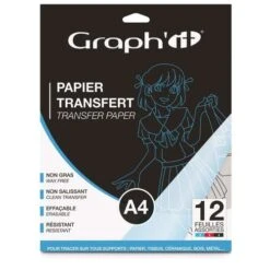 Graph'it Transfer Paper A3 Packs -CLAIREFONTAINE || Canson || Golden Shop Graph26230393BitTransferPaperA3Packs 2