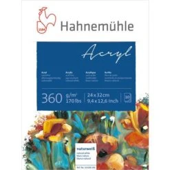 Hahnemuehle Acrylic Painting Blocks 10 Hahnemuehle Acrylic Painting Blocks -CLAIREFONTAINE || Canson || Golden Shop HahnemuehleAcrylicPaintingBlocks 2
