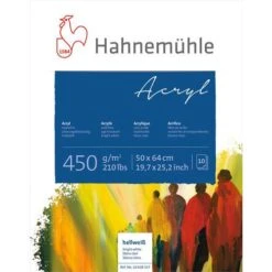 Hahnemuehle Acrylic Painting Paper Blocks 450gsm 11 Hahnemuehle Acrylic Painting Paper Blocks 450gsm -CLAIREFONTAINE || Canson || Golden Shop HahnemuehleAcrylicPaintingPaperBlocks450gsm 3