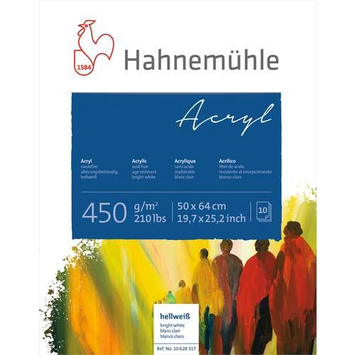 Hahnemuehle Acrylic Painting Paper Blocks 450gsm 6 Hahnemuehle Acrylic Painting Paper Blocks 450gsm - Image 4