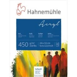 Hahnemuehle Acrylic Painting Paper Blocks 450gsm 13 Hahnemuehle Acrylic Painting Paper Blocks 450gsm -CLAIREFONTAINE || Canson || Golden Shop HahnemuehleAcrylicPaintingPaperBlocks450gsm 5