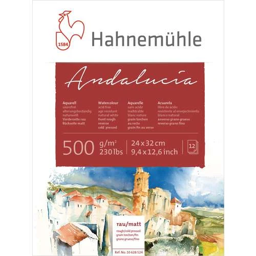 Hahnemuehle Andalucia Watercolour Blocks 3 Hahnemuehle Andalucia Watercolour Blocks