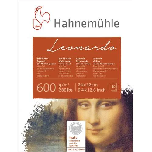 Hahnemuehle Leonardo Watercolour Pads 3 Hahnemuehle Leonardo Watercolour Pads