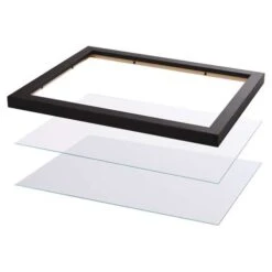 I LOVE ART | Double Glass Frames — 24 Mm -CLAIREFONTAINE || Canson || Golden Shop ILOVEART7CDoubleGlassFramesE2809424mm 5