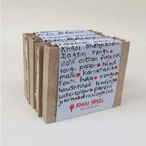 Khadi Handmade Hardback Sketchbooks 3 Khadi Handmade Hardback Sketchbooks