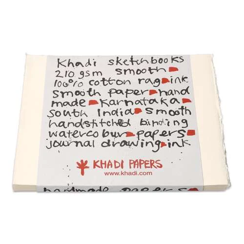Khadi Handmade Threaded Sketchbooks 3 Khadi Handmade Threaded Sketchbooks