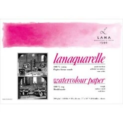 Lana Lanaquarelle Watercolour Blocks 7 Lana Lanaquarelle Watercolour Blocks -CLAIREFONTAINE || Canson || Golden Shop LanaLanaquarelleWatercolourBlocks 2