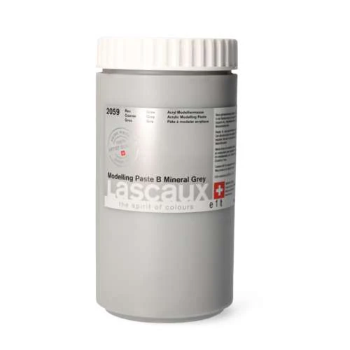 Lascaux Mineral Grey Coarse Modelling Paste B 4 Lascaux Mineral Grey Coarse Modelling Paste B - Image 2