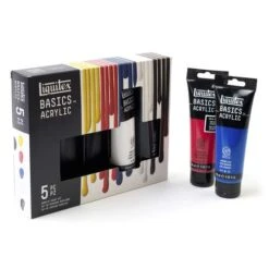 Liquitex Basics Acrylic Primary Colours Set -CLAIREFONTAINE || Canson || Golden Shop LiquitexBasicsAcrylicPrimaryColoursSet 2