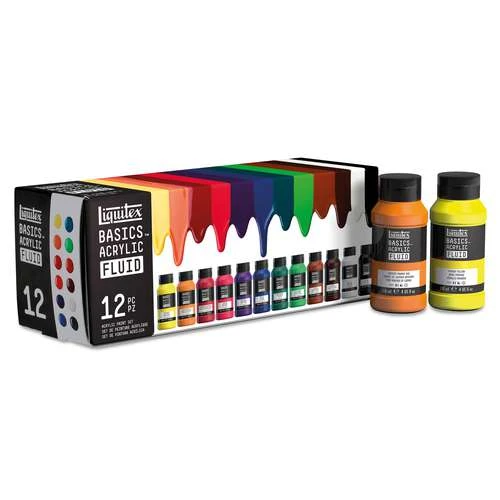 Liquitex® | BASICS™ FLUID Acrylic Paint — Sets 3 Liquitex® | BASICS™ FLUID Acrylic Paint — Sets - Image 2