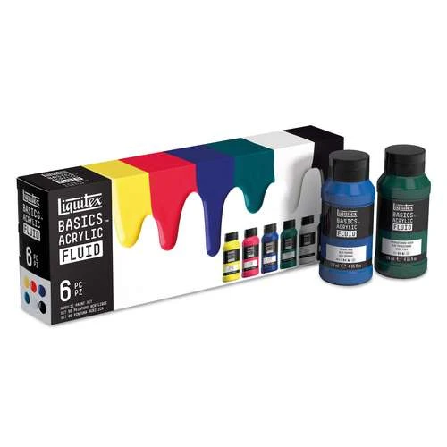 Liquitex® | BASICS™ FLUID Acrylic Paint — Sets 2 Liquitex® | BASICS™ FLUID Acrylic Paint — Sets