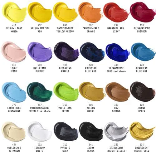 Liquitex® | Professional Heavy Body Essentials Set — 24 X 22 Ml Tubes 6 Liquitex® | Professional Heavy Body Essentials Set — 24 X 22 Ml Tubes - Image 4